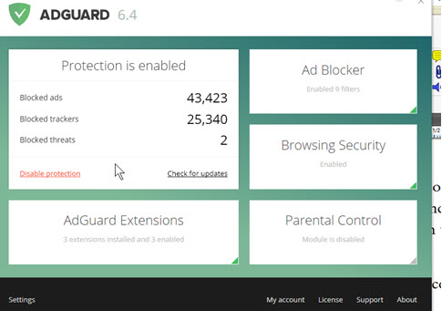 adguard windows 1o