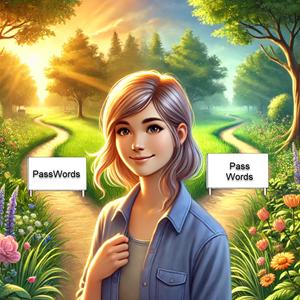 Girl with 2 good path options