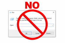 Windows Runbox Prohibited