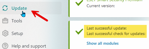 Eset Updates